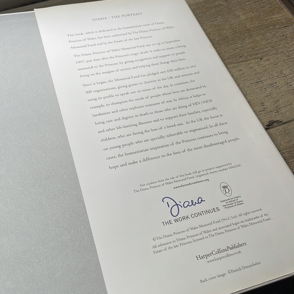 Diana The Portrait Princess of Whales Royal Family Nelson Mandela Forward - Picture 4 of 8